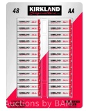 Kirkland Signature Alkaline AA Batteries 48-count