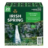 Irish Spring Bar Soap 4.5 oz 20-count