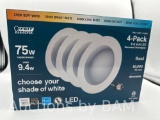 Feit Electric 75W Replacement 5-CCT LED Recessed Downlight 4-pack