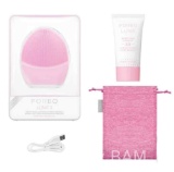 Foreo Luna 3 Faciaal Cleansing & Firming Massage Device, + 0.67 fl oz Foaming Cleanser