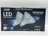 Feit Electric LED Dimmable Light 2-Pack
