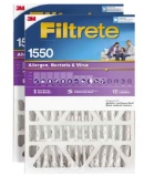 3M Ultra Allergen Reduction Deep Pleat 4 inches Filter 2-pack