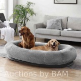 Canine Creations by Arlee Home & Pet Napper Ultimate Pet Bed, Gray 4 Feet