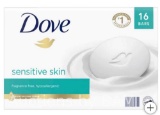 Dove Mouisturizing Beauty Bar Soap Sensitive Skin 3.75 oz 16 Bars