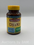 Nature Made D3+K2 Vitamins 115 Softgels
