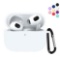 Silicone Case for Airpods 3rd Generation Case Cover (2021) with Keychain, Full Protective