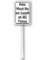 Yjiankangz Yard Signs, Pet Must Be On Leash At All Times Yard Door Metal Aluminum Sign With Stake
