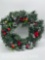 Christmas Wreath with Lights 16 Inch Christmas Wreaths for Front Door with Large Pinecones and Sn...