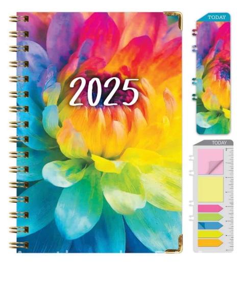 HARDCOVER 2025 Planner, 5.5x8: 14 Months (November 2024 - December 2025), Daily Weekly Monthly