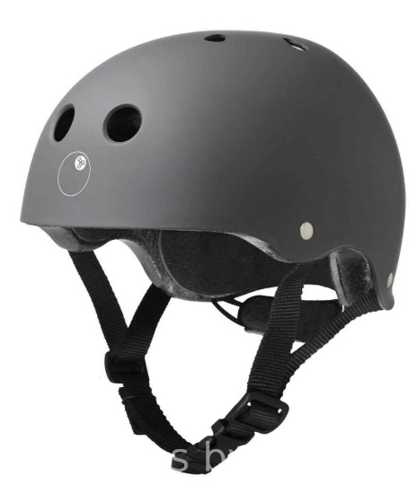 Eight Ball Park New Skateboarding and Bike Helmet, For Children, Teens, Adults, Carbon
