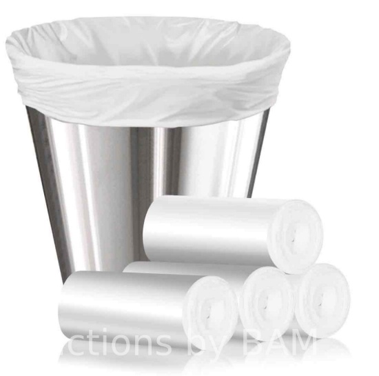 4 Gallon Small Trash Bag -220 Count (15 Liter) -Unscented Mini 4 Gallon Garbage Bags for Bathroom,
