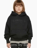 ES-SENTIAL Hoodies for Boys Girls,Kids Youths Hip Hop ES-SENTIAL STYLE Letter Graphic High Street