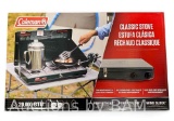 Coleman Brand, Matchlight 20,000 BTU 2-Burner Propane Stove, black