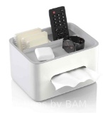 Multifunctional Desktop Storage Box, Remote Control Sundries Storage Rack, Tissue Box, Drawer Paper
