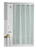 Mainstays Green Arches Fabric Shower Curtain, 72 x 72