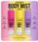 Nutrius Body Mist 4fl oz, 3-pack
