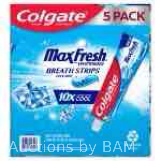 Colgate Max Fresh Toothpaste 7.3 oz 5-Pack