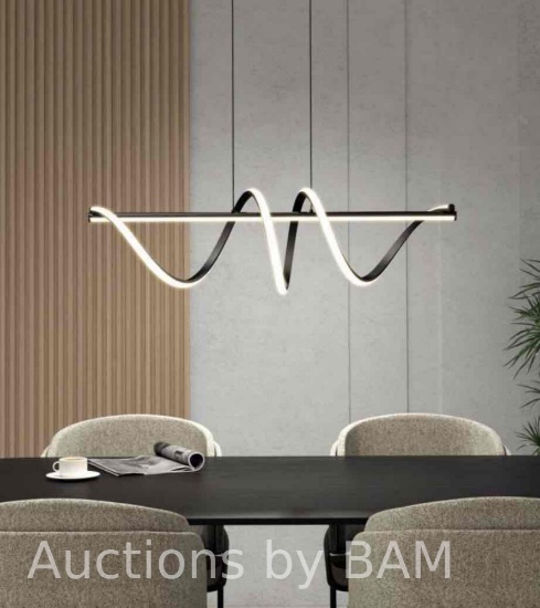 Artika Coda Integrated LED Pendant Light Fixture, 5 Selectable Light Colors