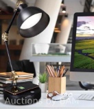 Ottlite Wireless Charging LED Desk Lamp