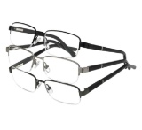 Design Optics by Foster Grant Lyden Semi-Rimless Rectangular Reading Glasses, 3-pack +1.50