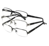 Design Optics by Foster Grant Lyden Semi-Rimless Rectangular Reading Glasses, 3-Pack +2.50