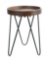 Better Homes & Gardens 18 in Cylinder Wood Bronze Plant Stand