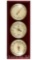 Ambient Weather WS-YG315 Cherry Finish Dial Traditional Weather Station w/ Thermometer, Barometer &