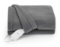 Sunbeam Throw Grey Fleece, 4 Heat Settings, 4-Hour Auto Shut-Off, Electric Heated Blanket, 50 x 60