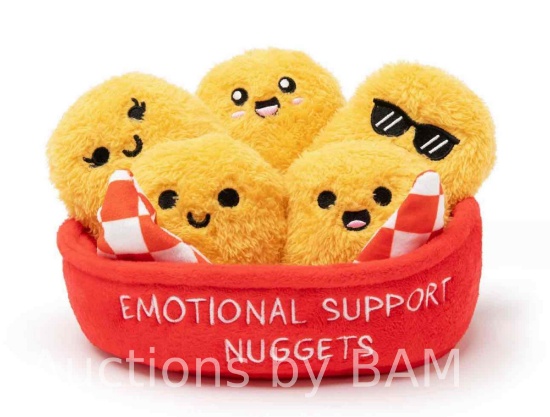 What Do You MM Emotional Support Nuggets - Plush Nuggets Stuffed Animal