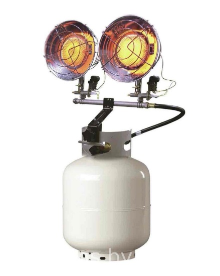 Mr. Heater, MH30T Double Tank Top Outdoor Propane Heater (Propane Cylinder not Included)