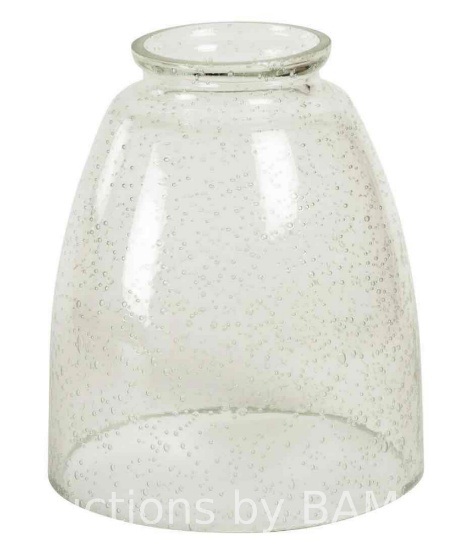 Better Homes & Gardens 5 Clear Seeded Glass Ceiling Fan Replacement Shade