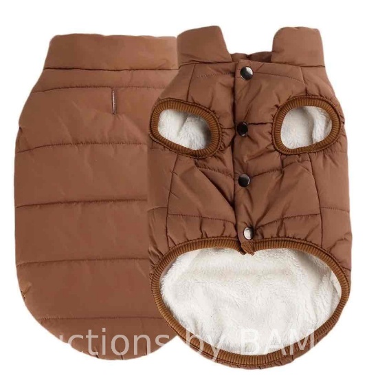 XS Windproof Pet Dog Puppy Vest Jacket Pet Clothing Warm dog-winter-clothes Coat For Small Dog