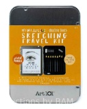 Art 101 Creative Tools Sketching Tin Drawing Set for Children to Adults