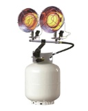 Mr. Heater, MH30T Double Tank Top Outdoor Propane Heater (Propane Cylinder not Included)