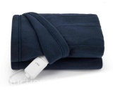 Sunbeam Throw Poseidon Fleece, 4 Heat Settings, 4-Hour Auto Shut-Off, Electric Heated Blanket, 50 x