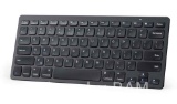 Anker Bluetooth Ultra-Slim Keyboard for iPad, Galaxy Tabs and Other Mobile Devices, Black