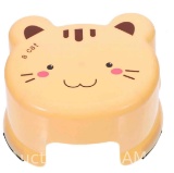 Kids Non-Slip Cartoon Step Stool for Bathroom & Kitchen (7.47x6.29x4.32in)