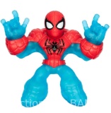 Heroes of Goo Jit Zu GLOW SURGE Spider-Man Action Figure Stretch and Glow Goo Filled Hero Ages 4+