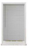Mainstays 1 in. Cordless, Room Darkening Vinyl Blind, Gray, 58W x 64L