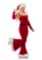 Adult Womens Santa Little Holiday Costume Small