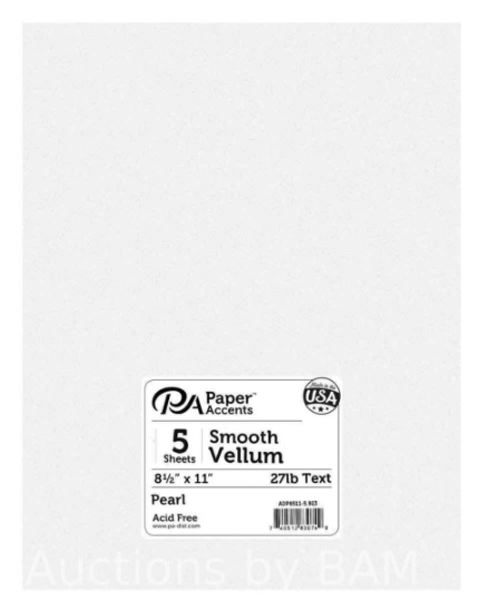 ADPaperVellum 8.5x11Pearl