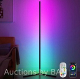 DAYBETTER Led Corner Floor Lamp, Smart RGB Floor Lamp with APP&Remote, 16 Million Colors Changing,