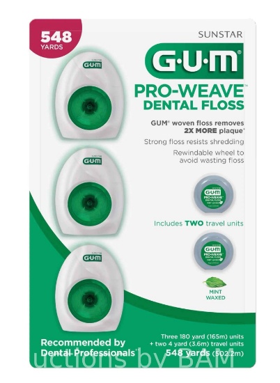 Gum Pro-Weave Dental Floss
