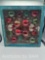 Christmas Glass Ornament 18Pc Set Red/Green