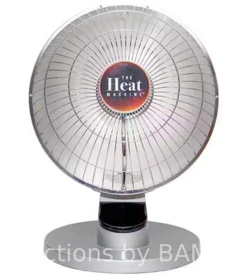 800-Watt Electric Ceramic Parabolic Space Heater
