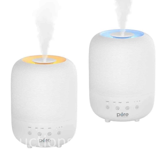 Pure Enrichment Top Fill Humidifier Set Bundle, 2-pack