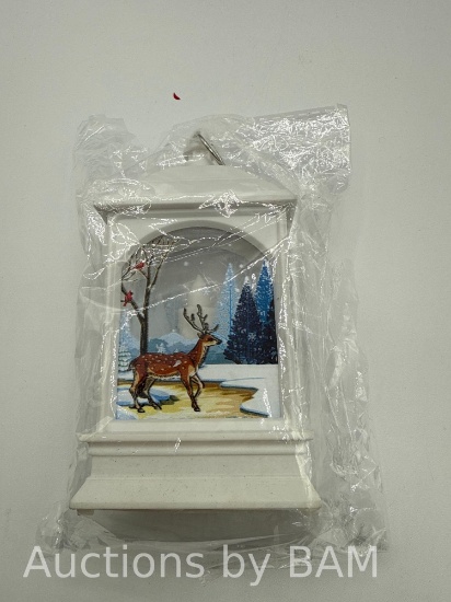 Lantern Decoration Snowman, Family Christmas Musical Snow Globes for Home Decoration,Waterproof
