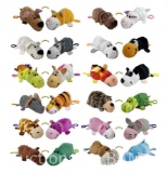 The Original FlipaZoo 5 Inch Plush Toys with Clip, Sold Individually (See second photo for actual