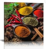 Wall Decor Herbs Food The Print on Canvas