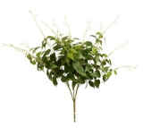 Vickerman 21 Artificial Green Clematis Spray. Includes 3 sprays per pack.